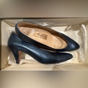 Amalfi Navy Blue Heels